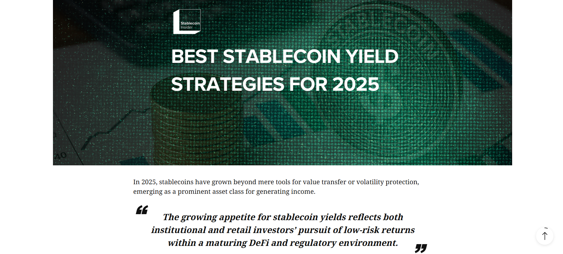 How to Invest in Stablecoins