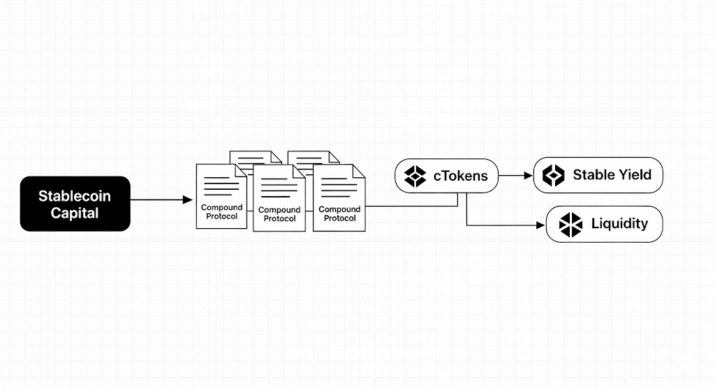Earn Yield on Stablecoins by Using Compound