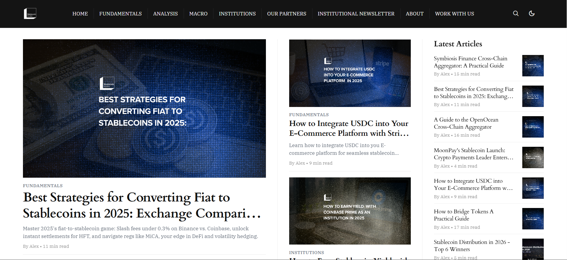 Best Stablecoin News Platform in 2025