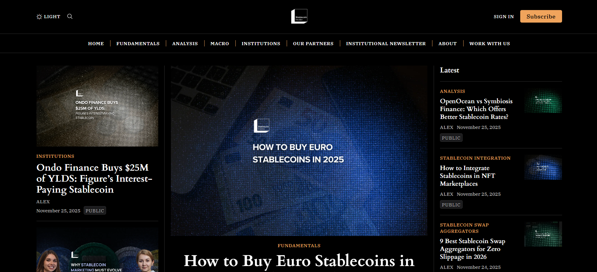 Latest Stablecoin News in 2025