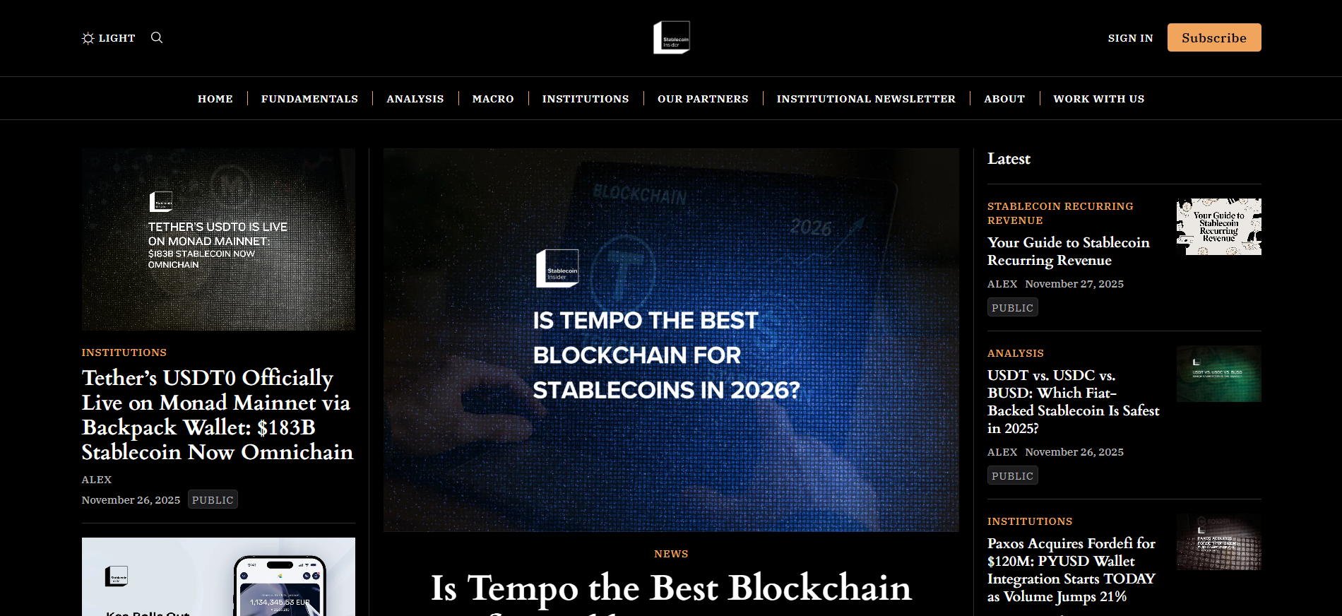 Latest Stablecoin News in 2025