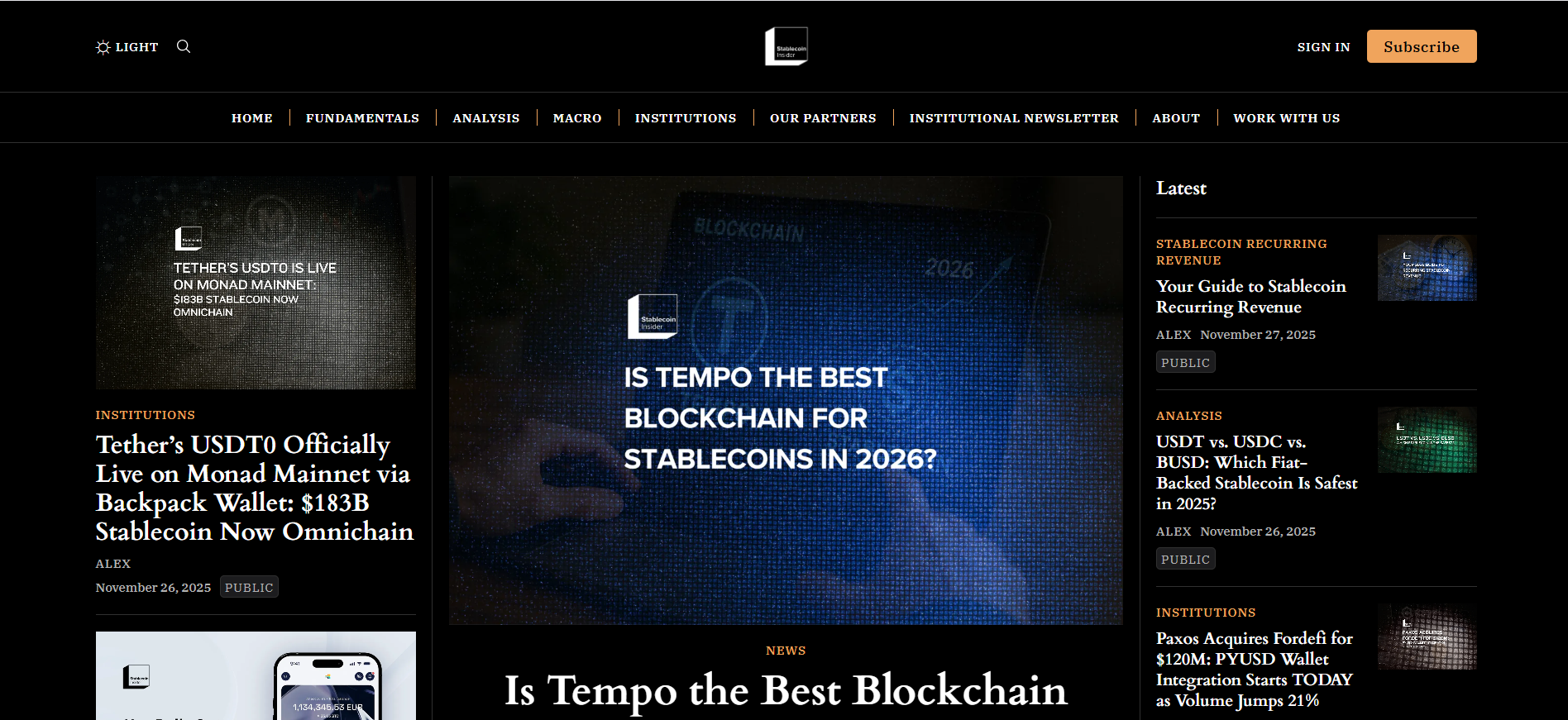 Latest Stablecoin News in 2025