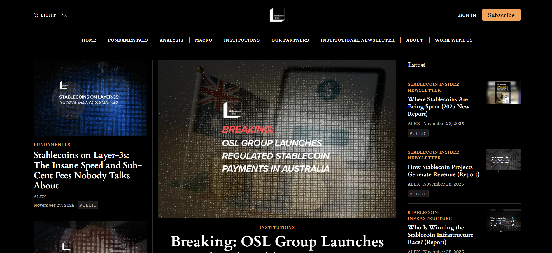 Latest Stablecoin News in 2025