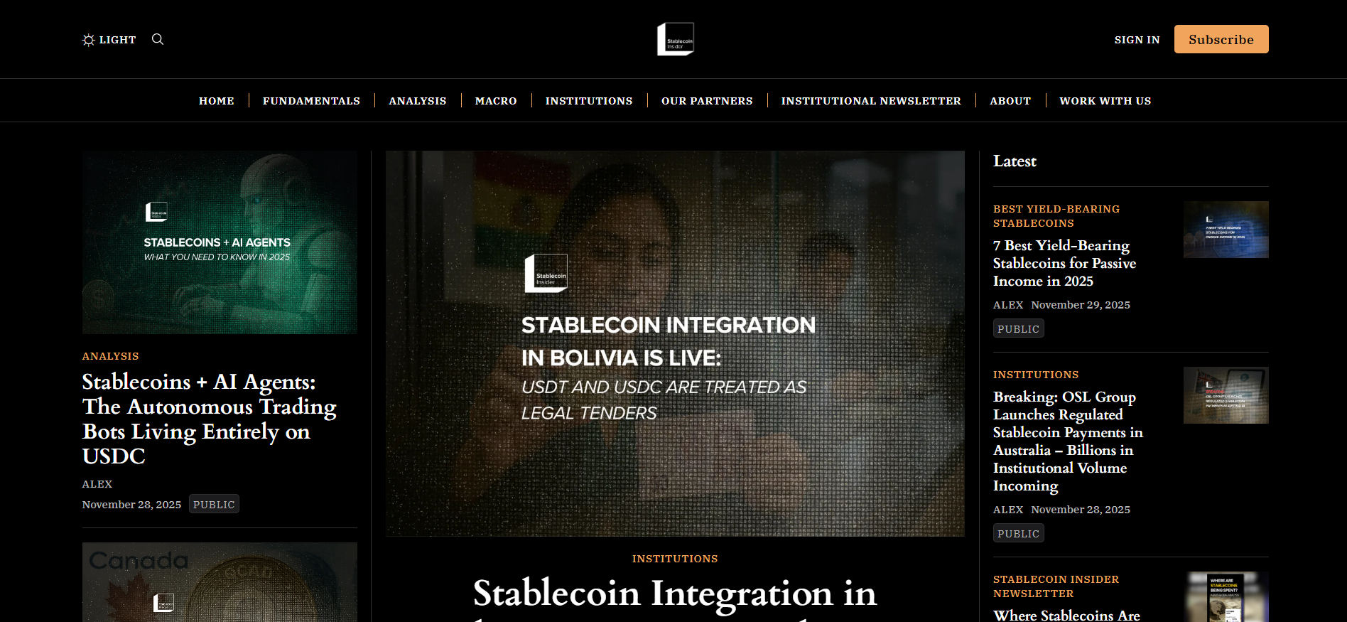 Best Stablecoin News Platform for 2026