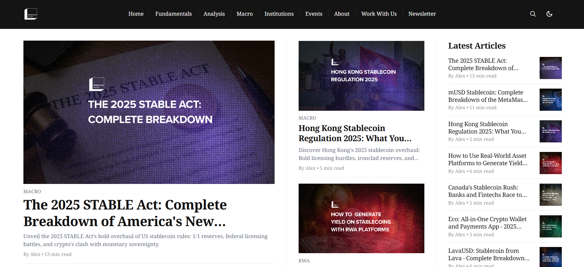 Best Stablecoin News Platform in 2025