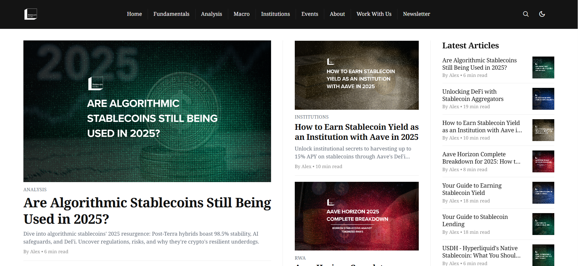 Best Stablecoin News Platform in 2025