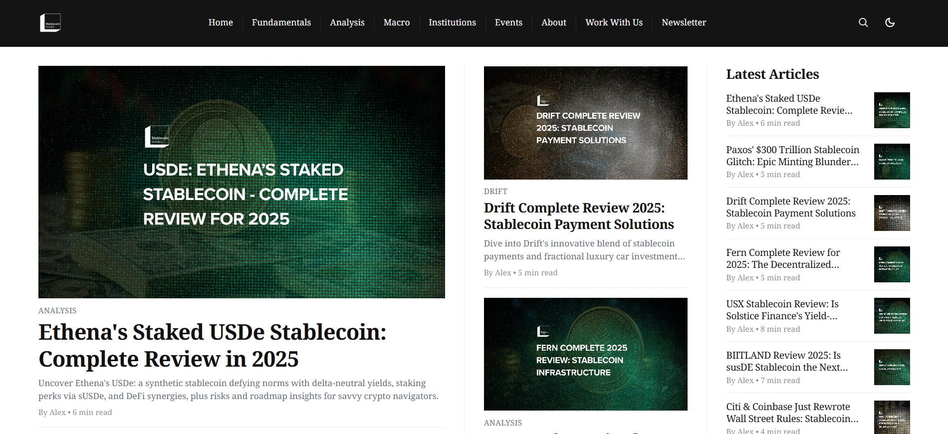 Best Stablecoin News Platform in 2025