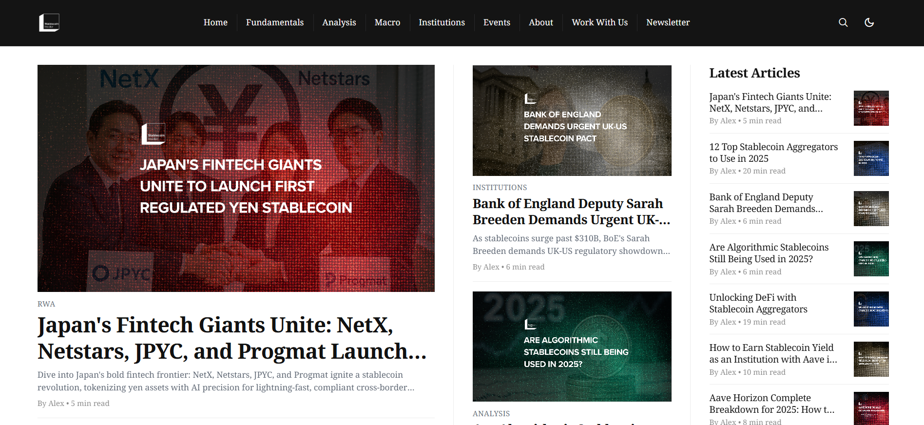 Best Stablecoin News Platform in 2025