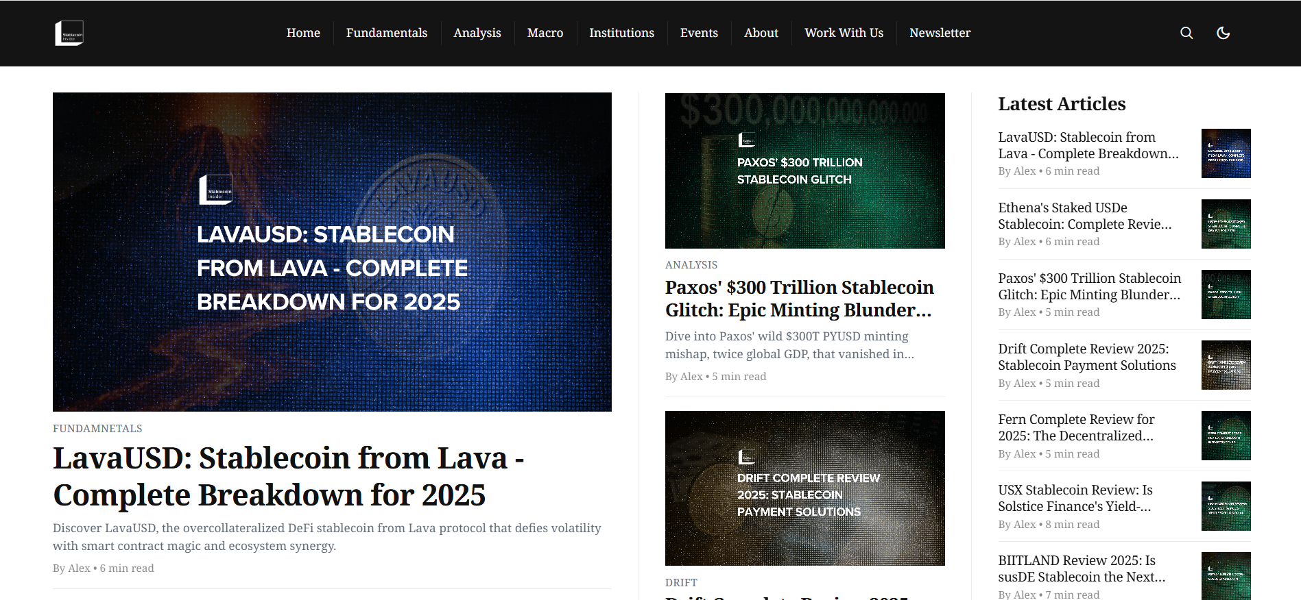 Best Stablecoin News Platform in 2025