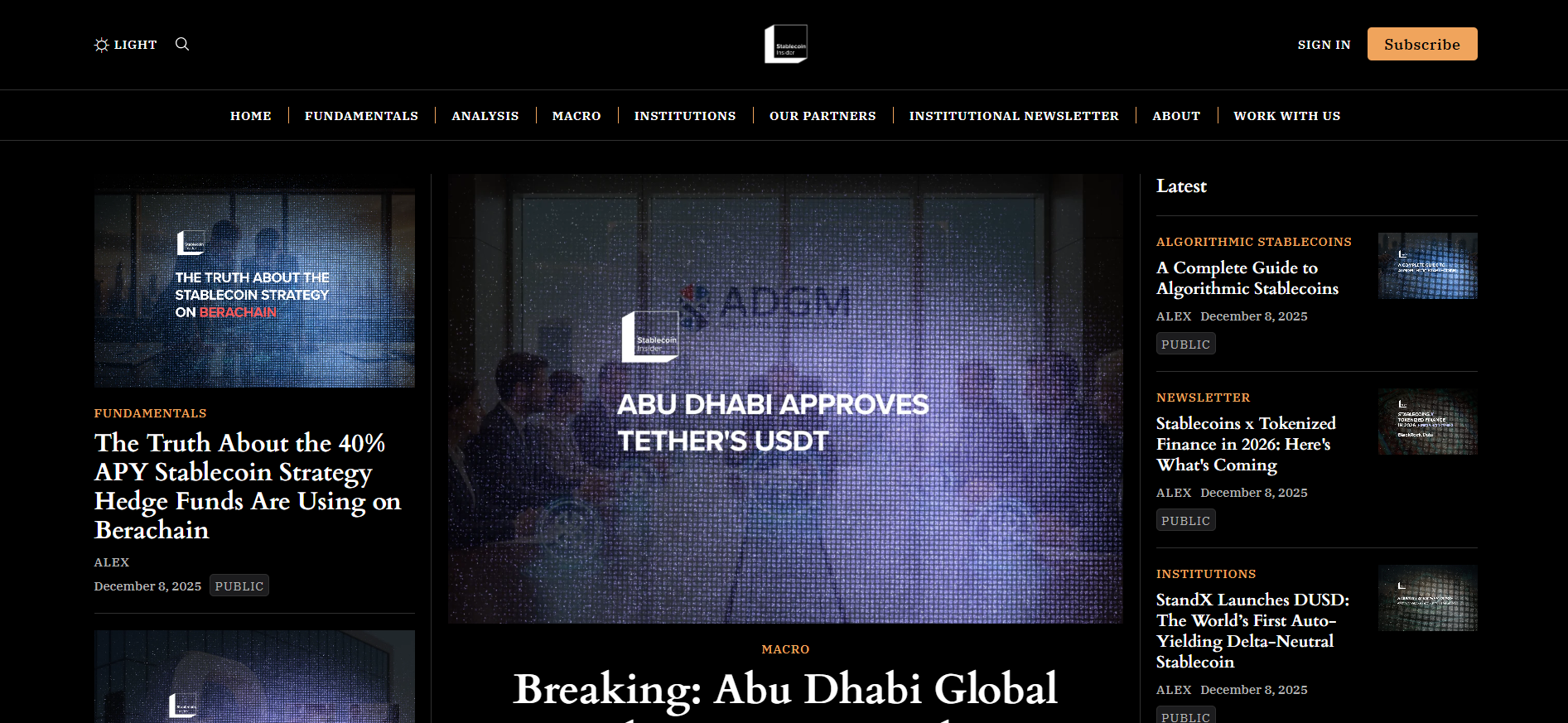 Best Stablecoin News Platform for 2026