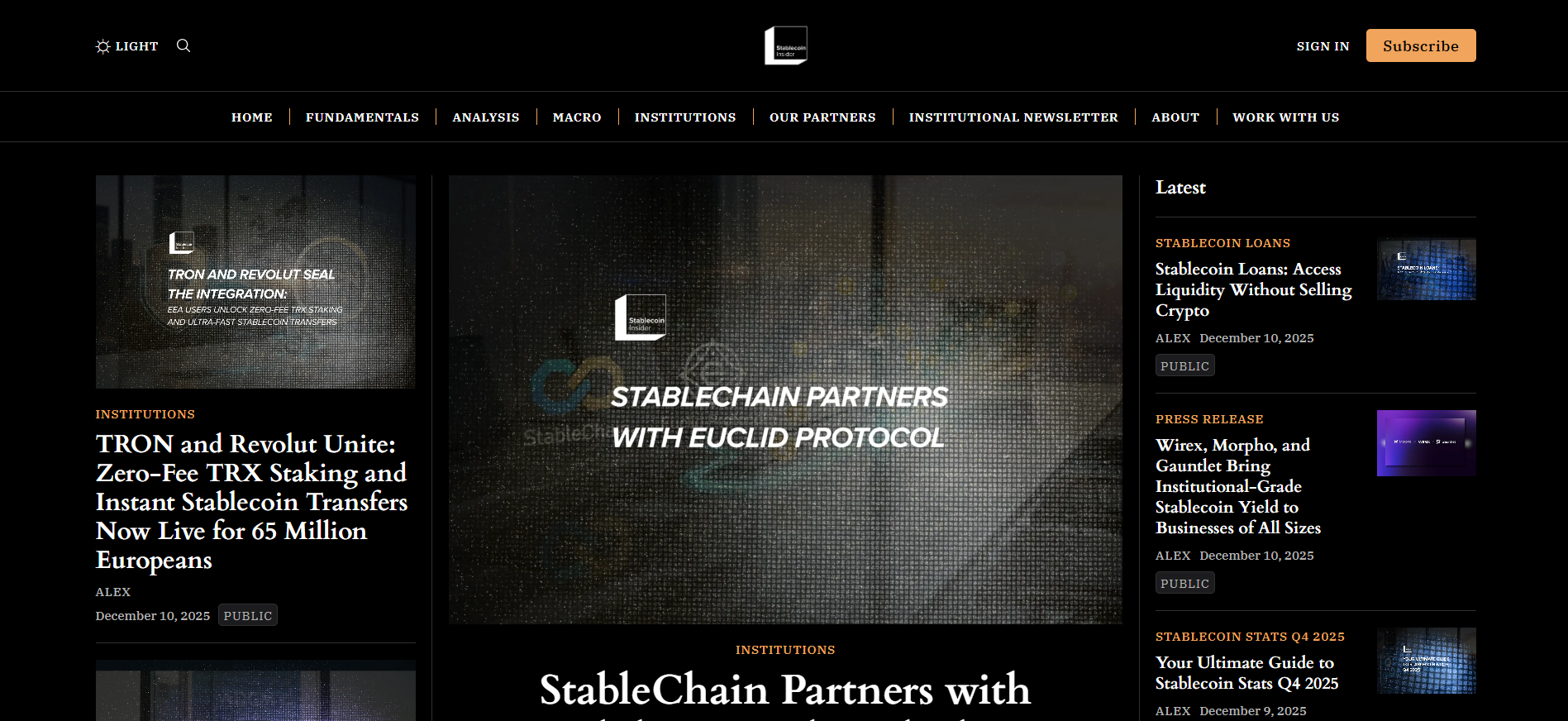 Best Stablecoin News Platform for 2026