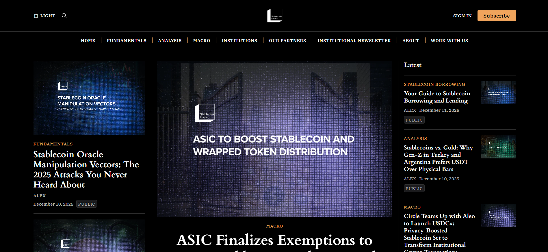 Best Stablecoin News Platform for 2026