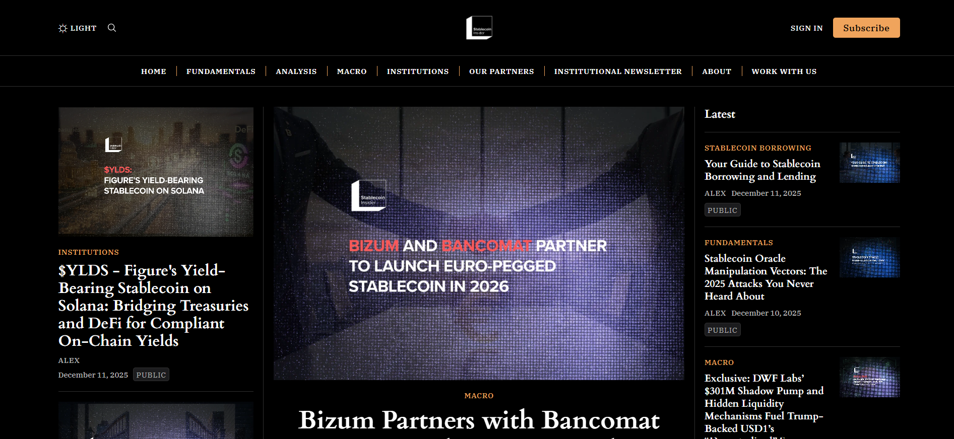 Best Stablecoin News Platform for 2026