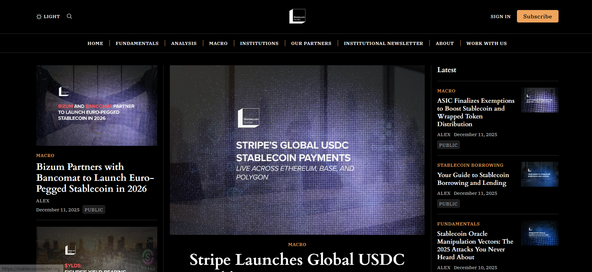 Best Stablecoin News Platform for 2026