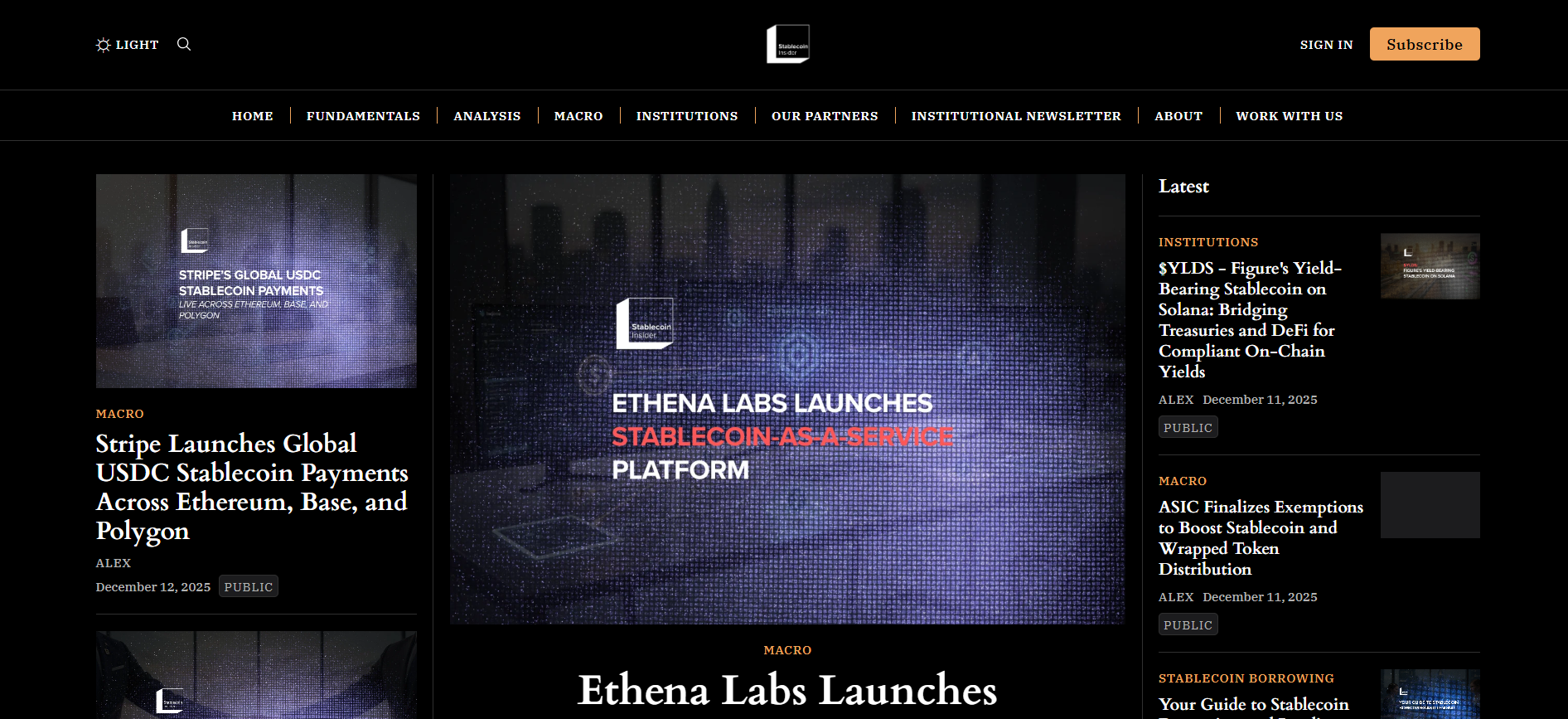 Best Stablecoin News Platform for 2026