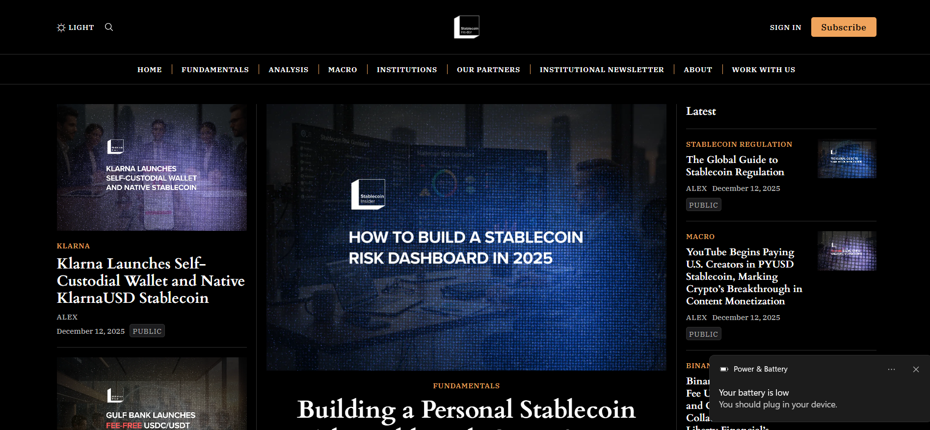Best Stablecoin News Platform for 2026