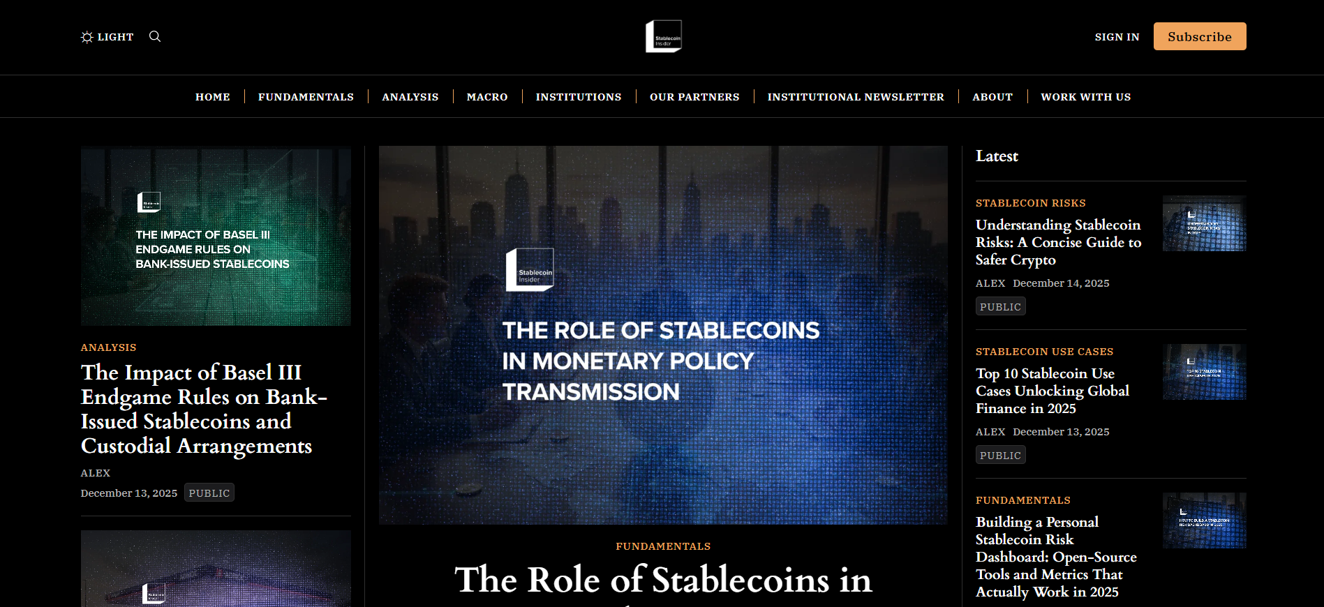 Best Stablecoin News Platform for 2026