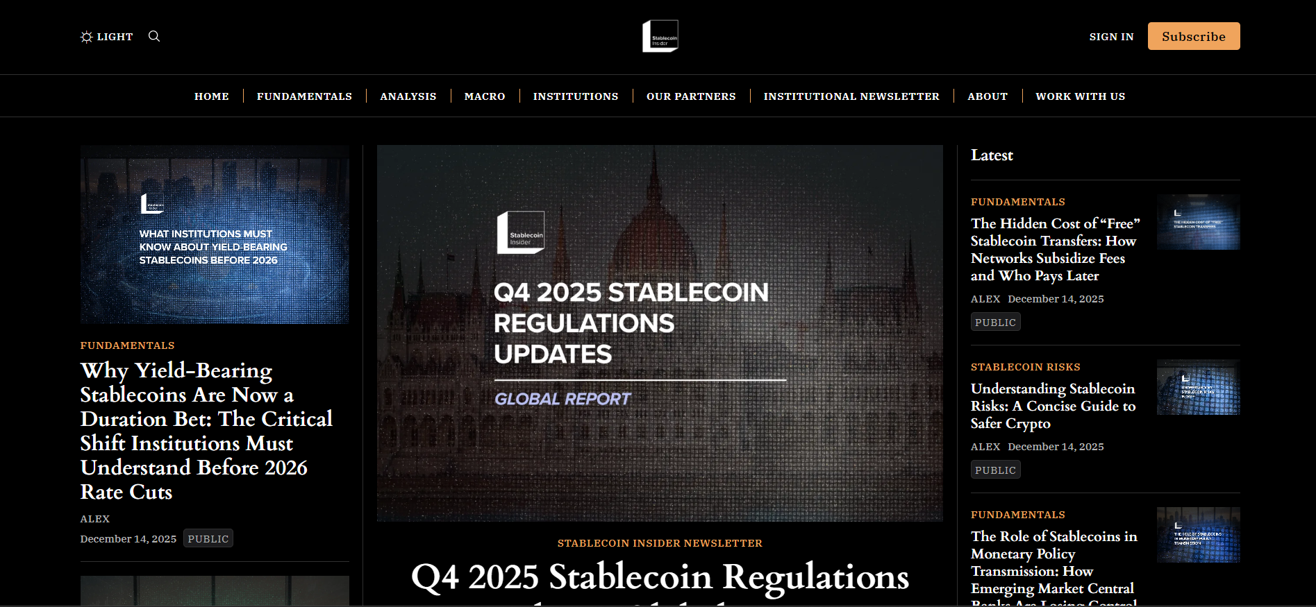Best Stablecoin News Platform for 2026