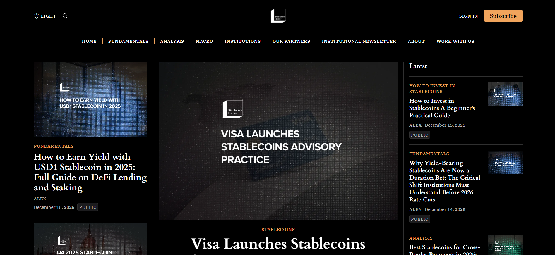 Best Stablecoin News Platform for 2026