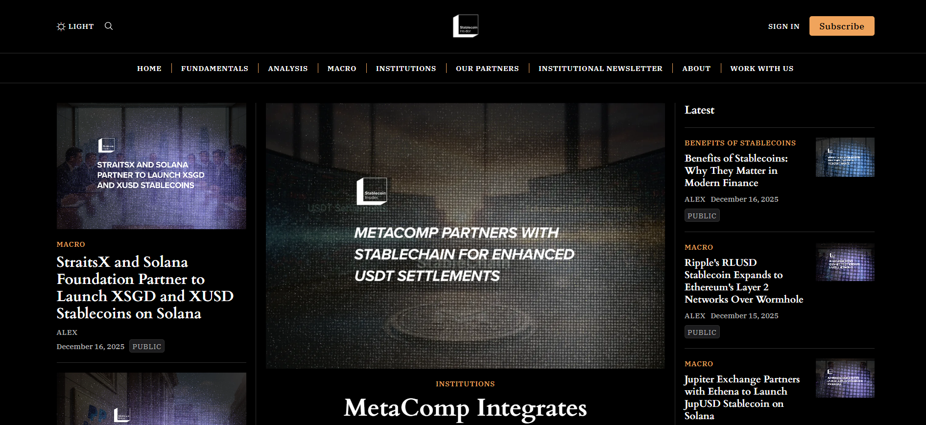 Best Stablecoin News Platform for 2026