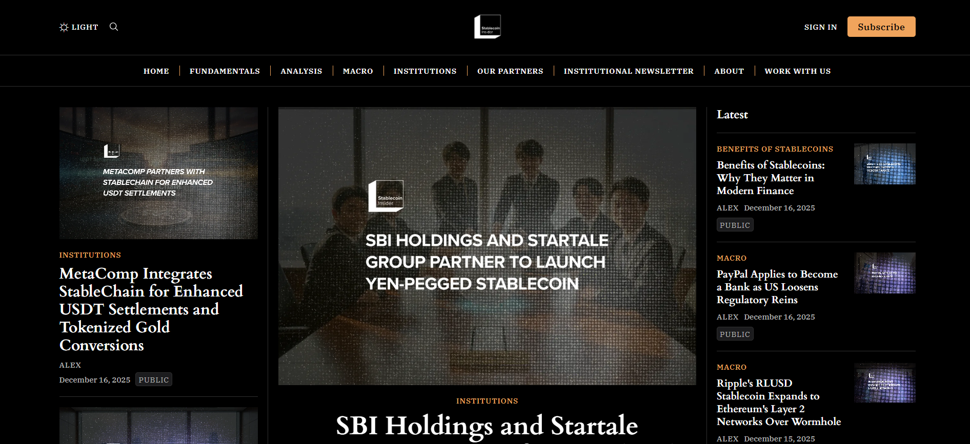 Best Stablecoin News Platform for 2026