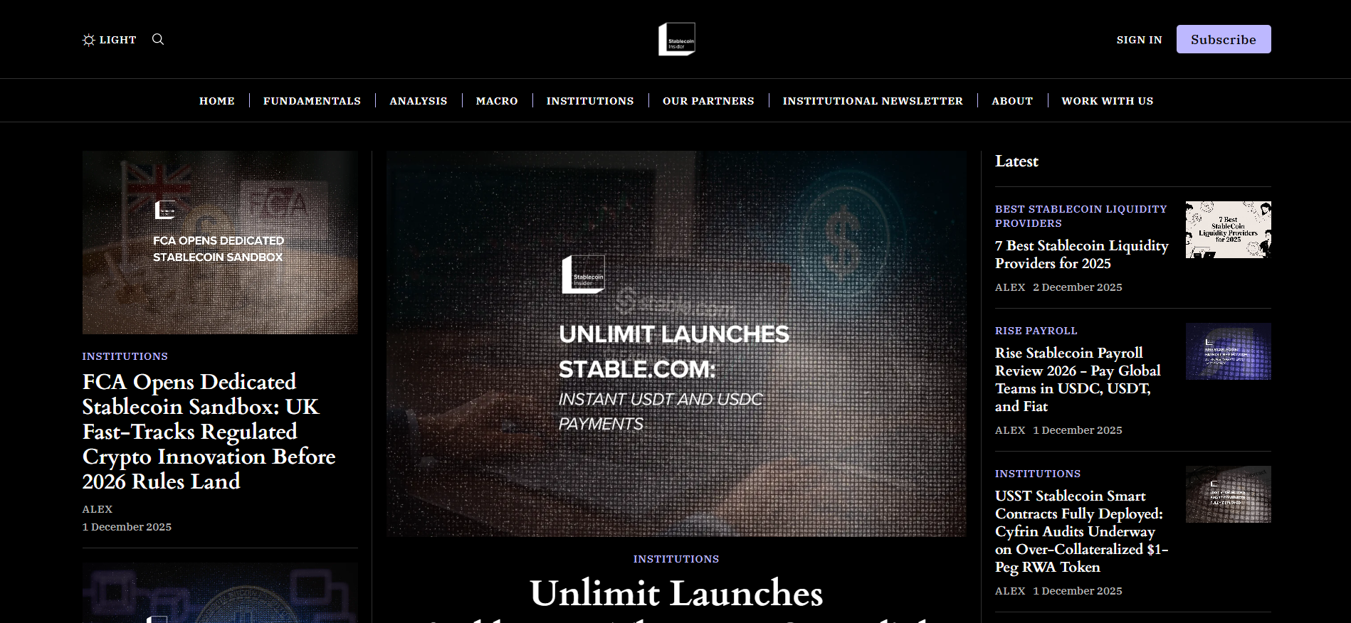 Best Stablecoin News Platform for 2026