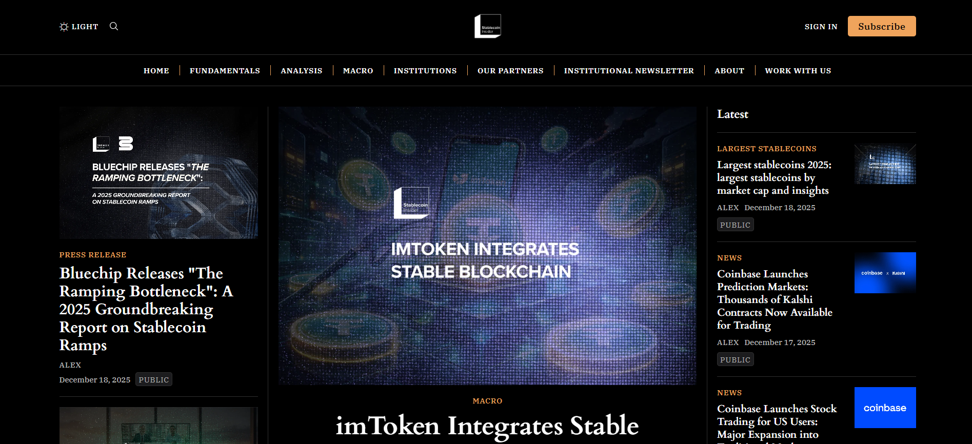 Best Stablecoin News Platform for 2026