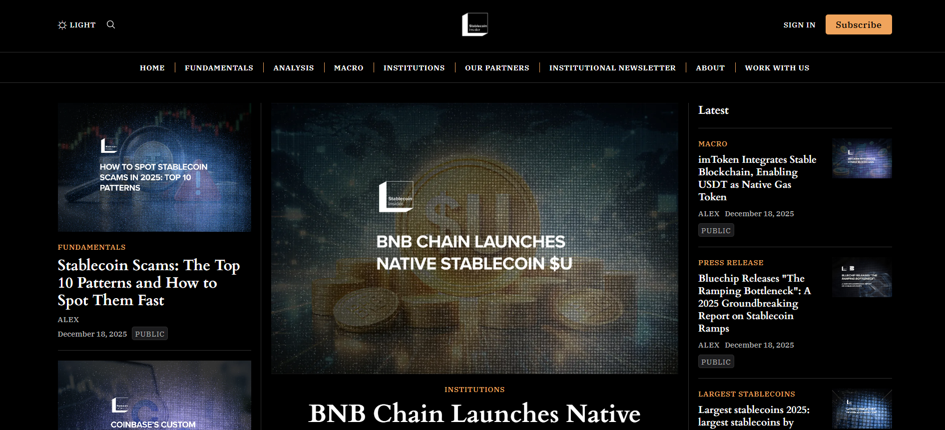 Best Stablecoin News Platform for 2026