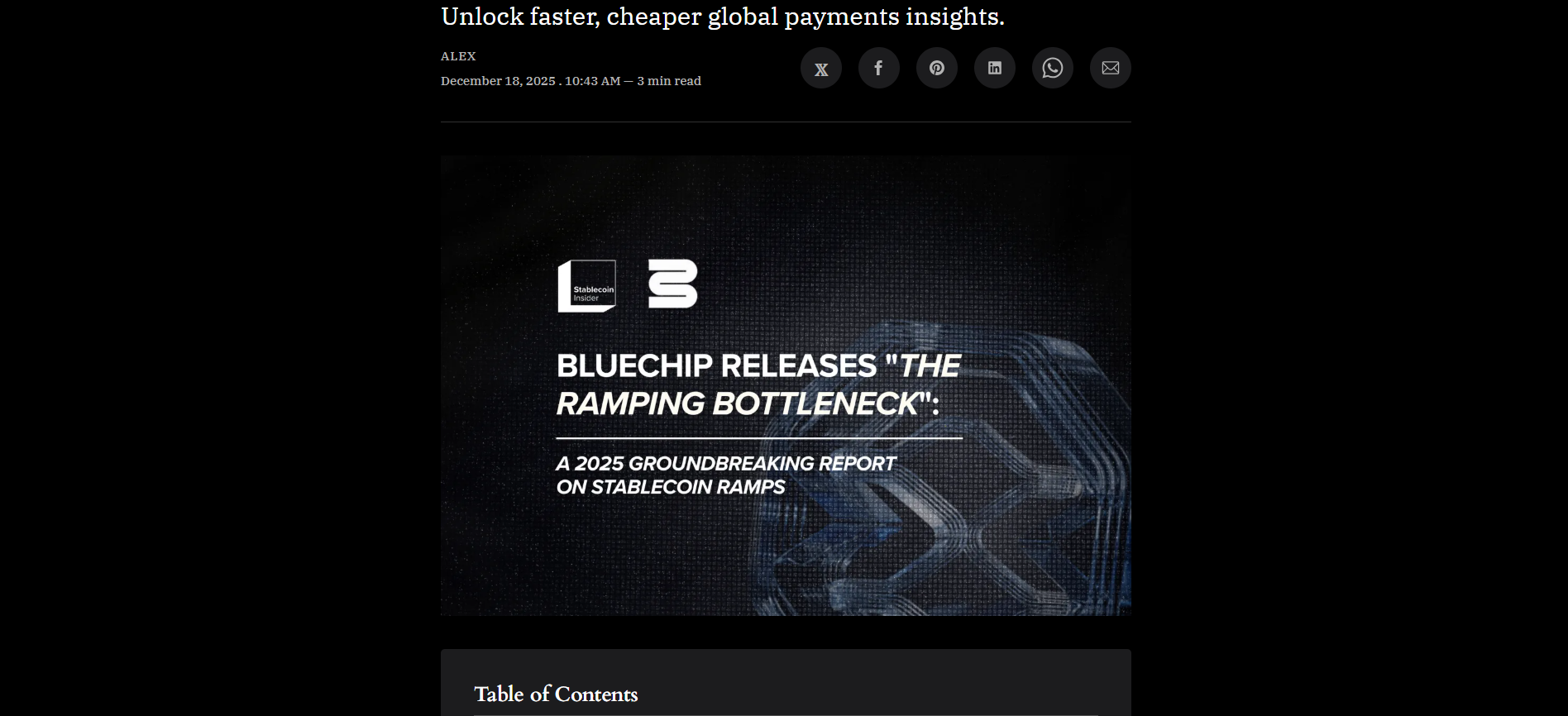 Bluechip's Stablecoin Ramp Remport