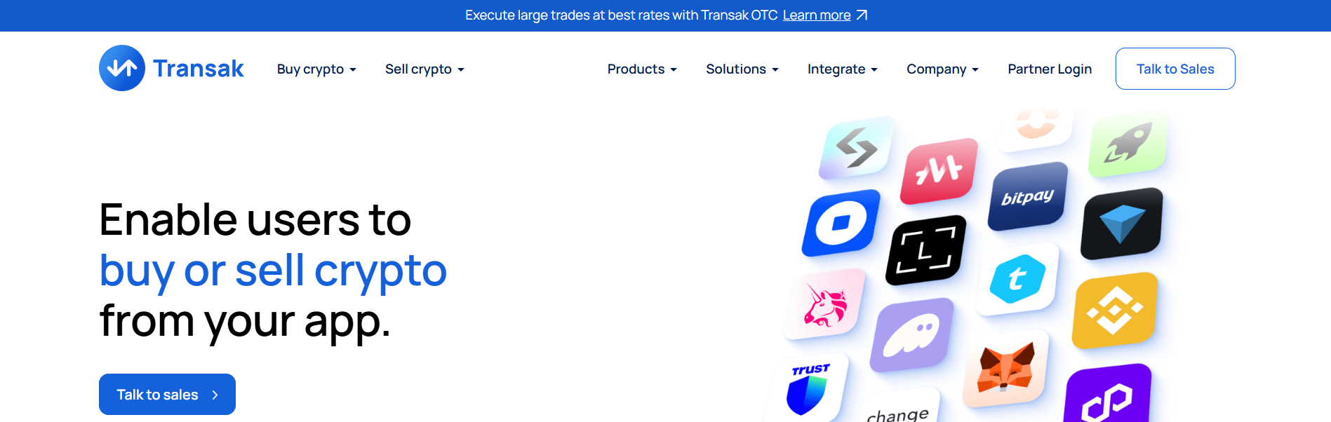 Transak: Stablecoin On/Off Ramp