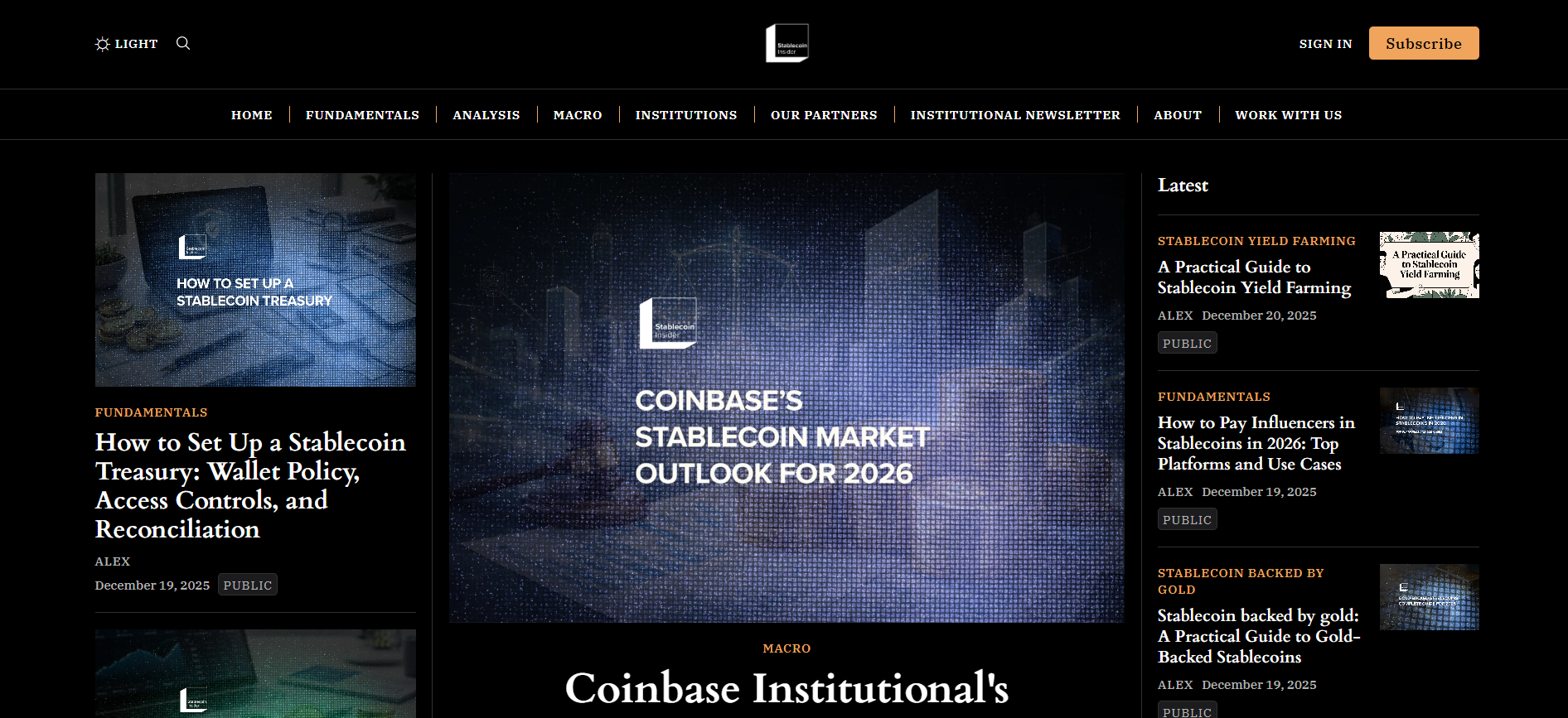 Best Stablecoin News Platform for 2026