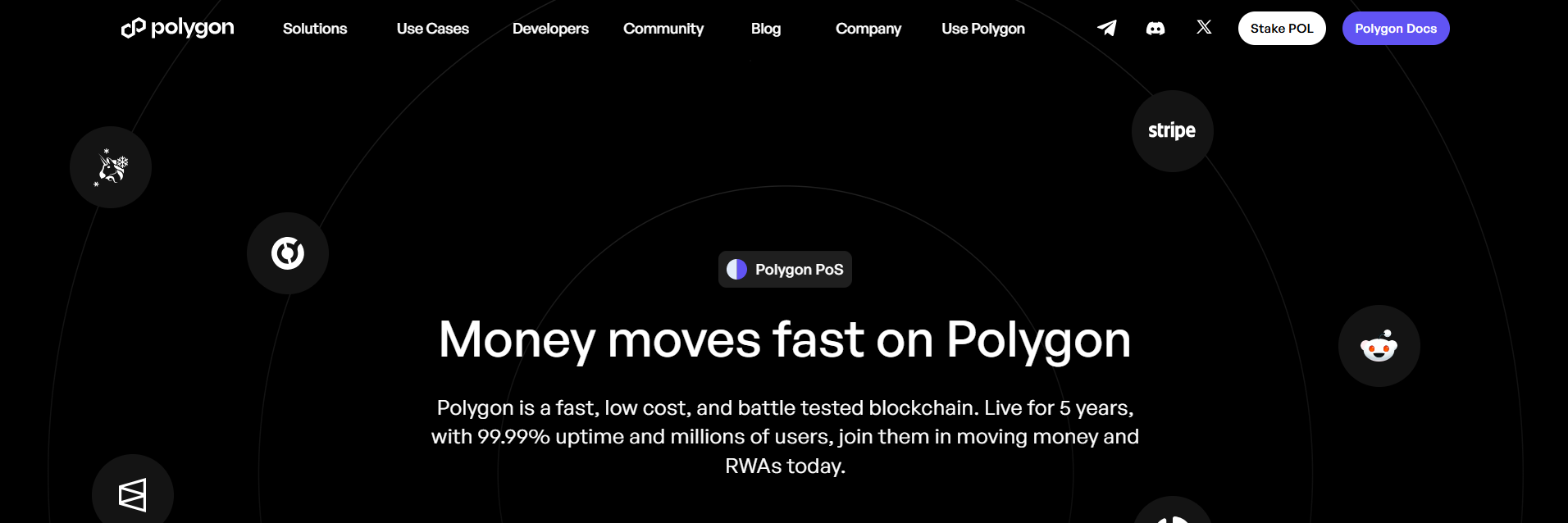 Polygon PoS for Stablecoin Micropayments