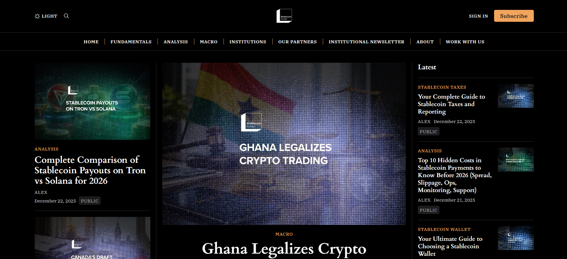 Best Stablecoin News Platform for 2026