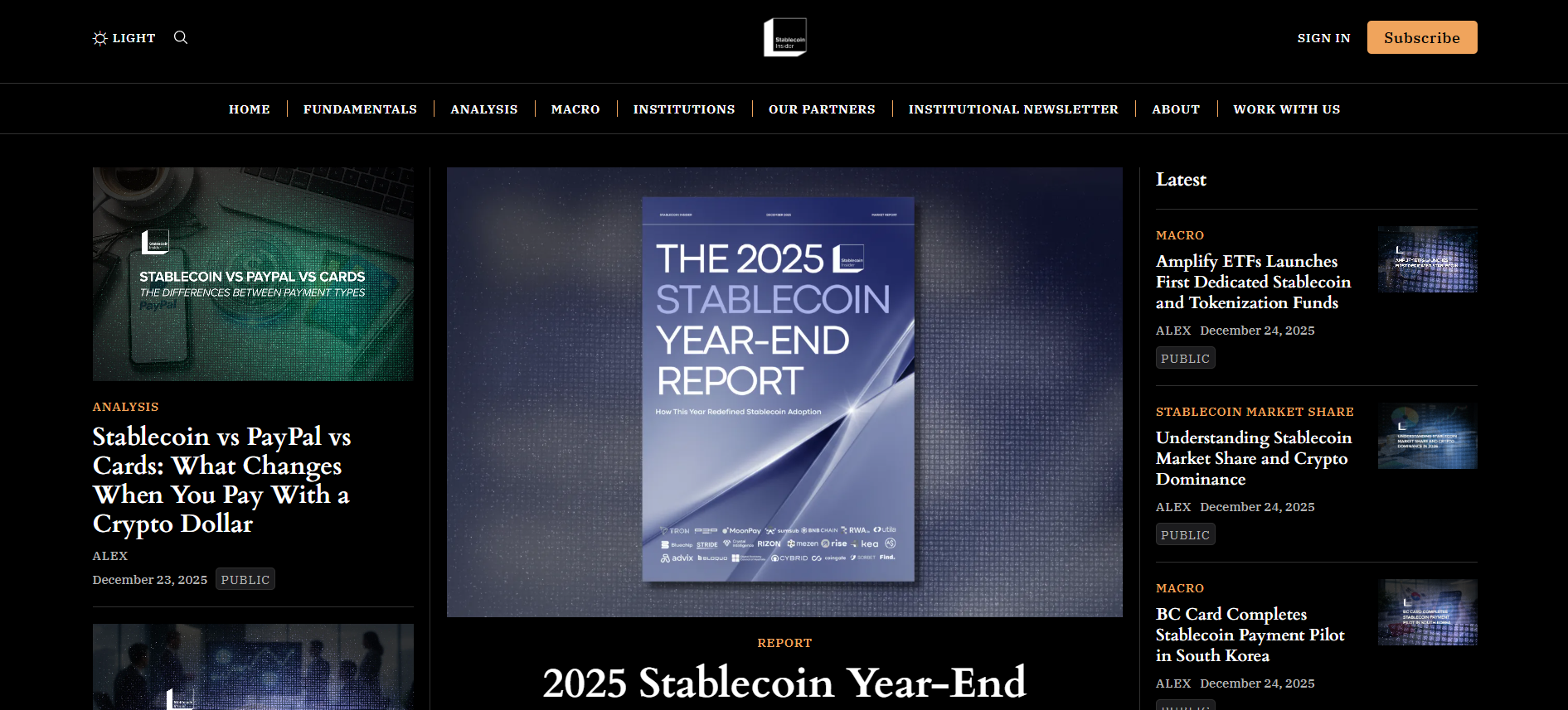 Best Stablecoin News Platform for 2026