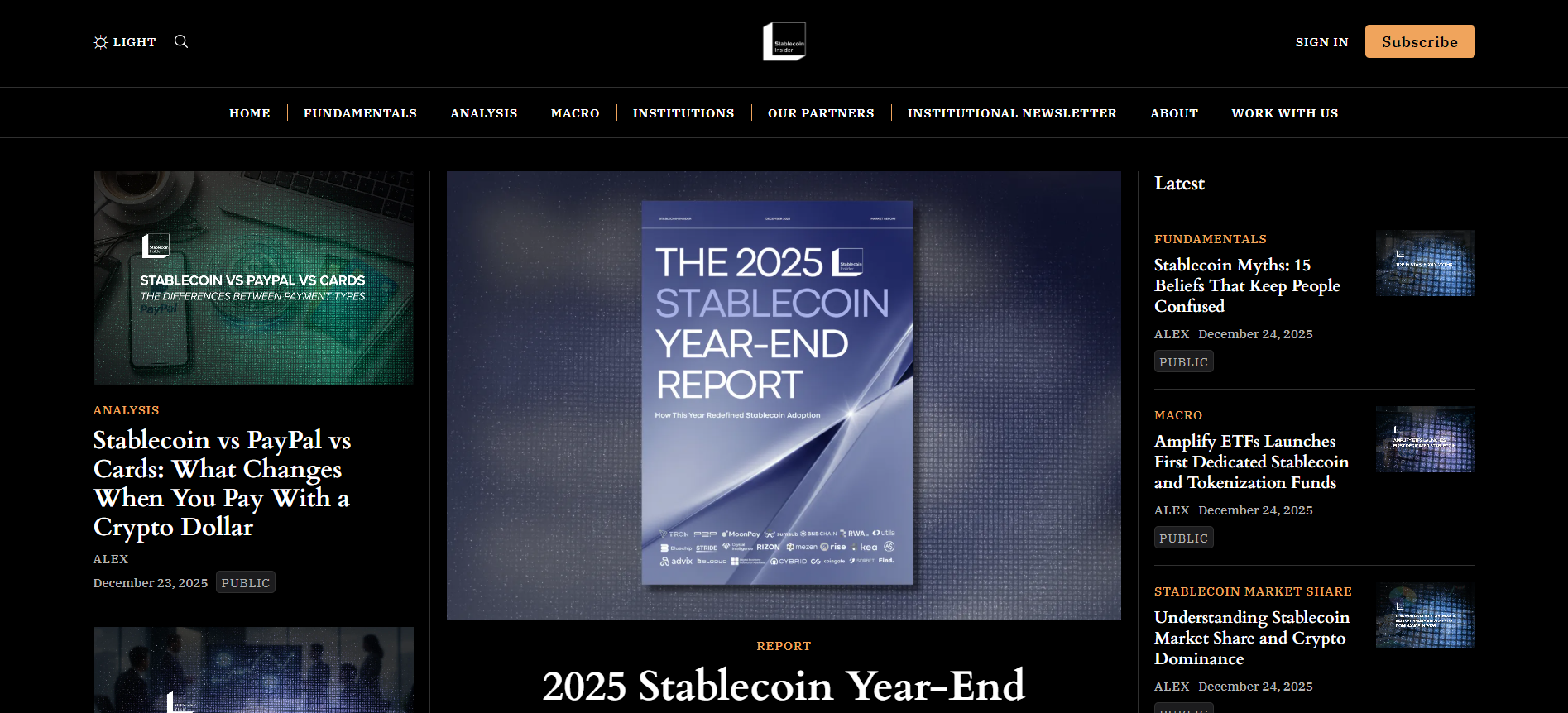 Best Stablecoin News Platform for 2026