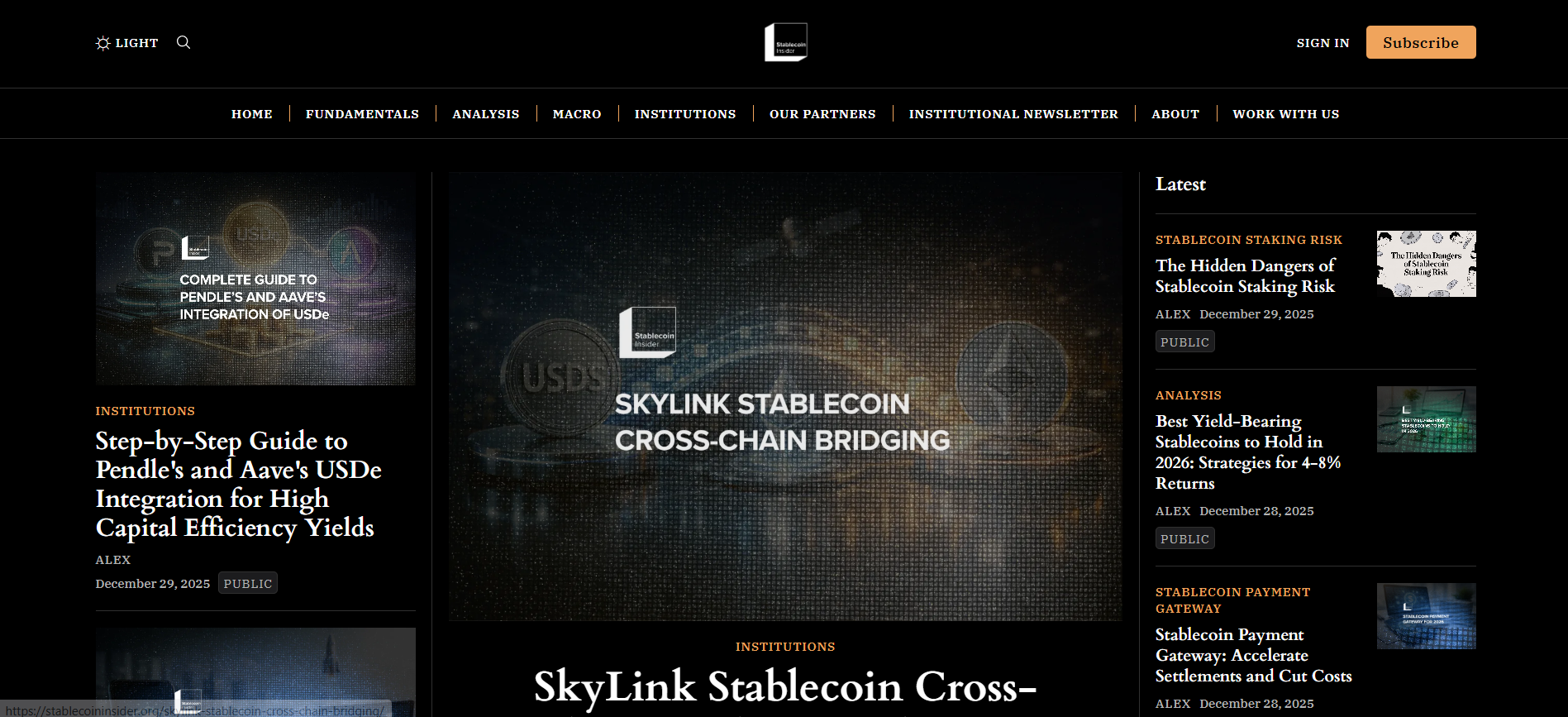 Best Stablecoin News Platform for 2026