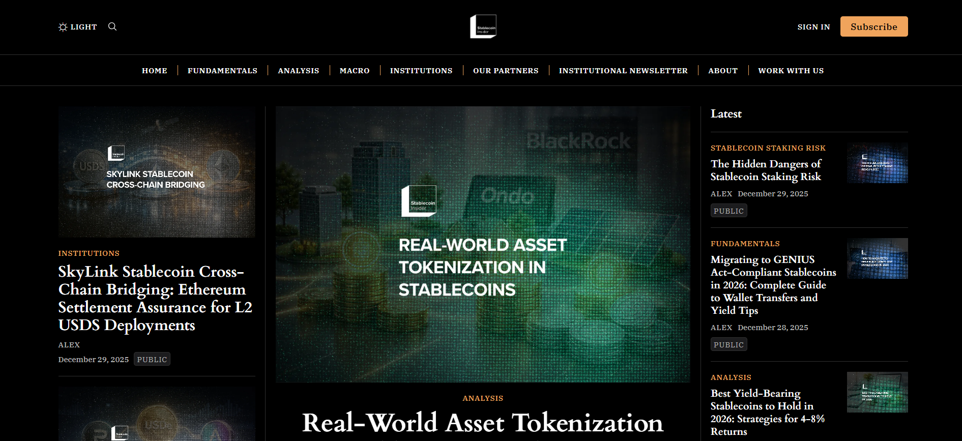 Best Stablecoin News Platform for 2026