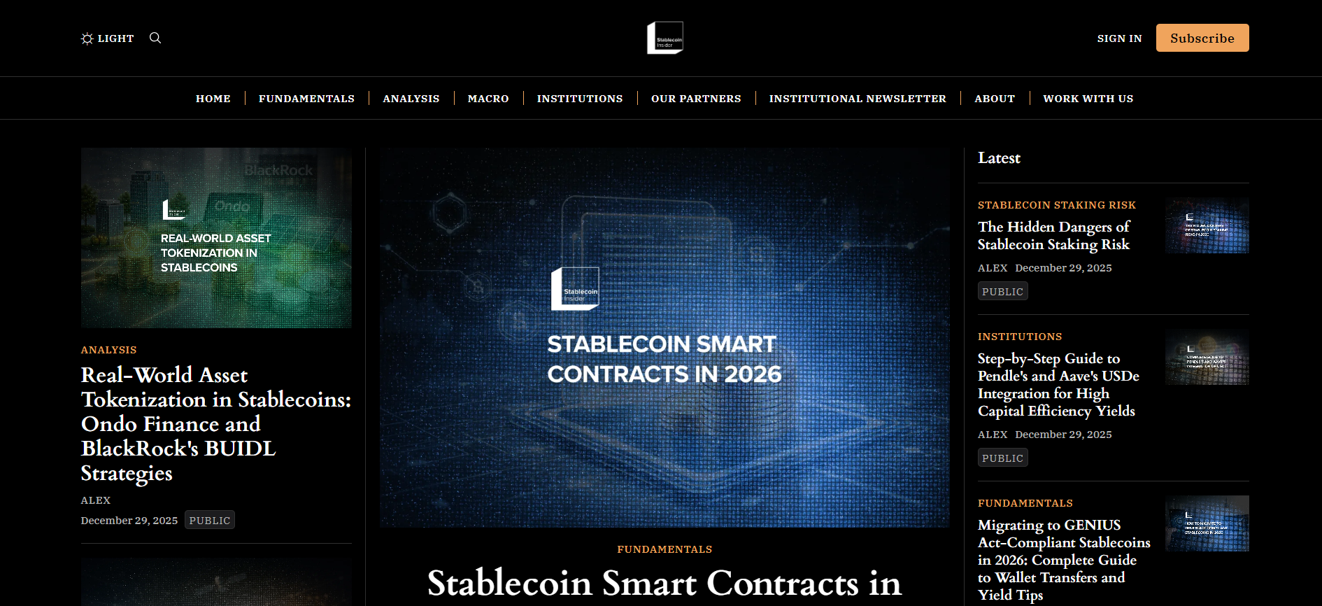 Best Stablecoin News Platform for 2026