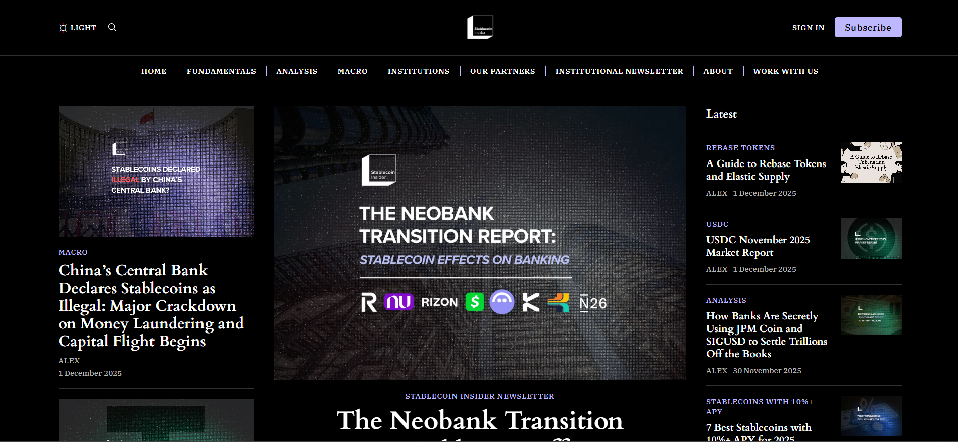 Best Stablecoin News Platform for 2026