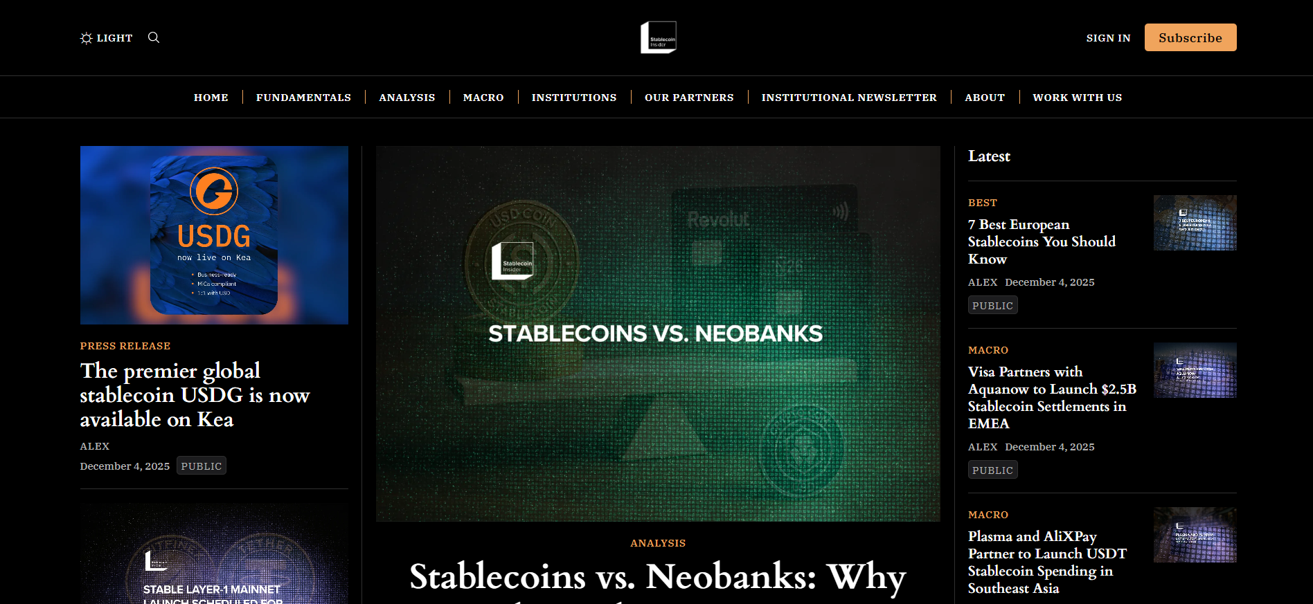 Latest Stablecoin News in 2025