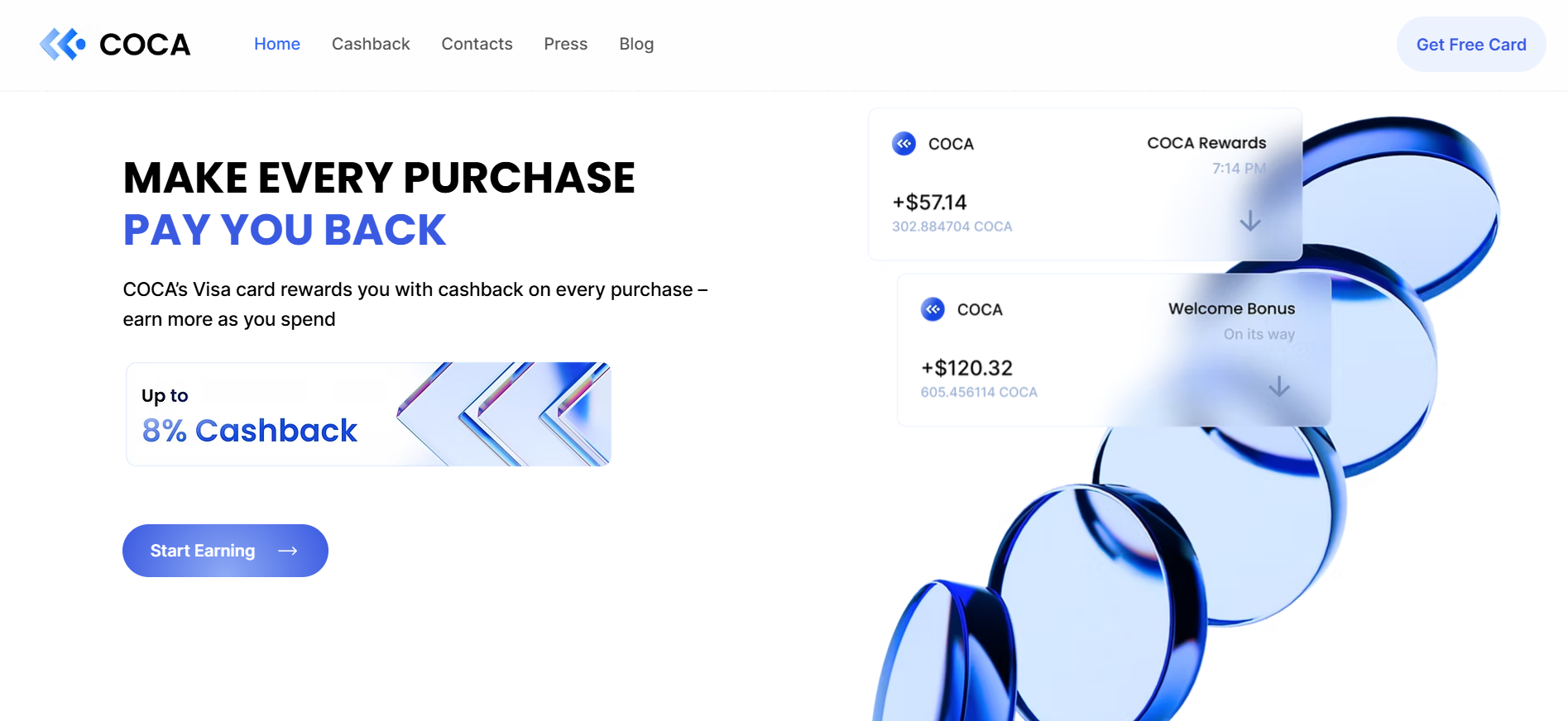 COCA Launches 10% APY Holiday Boost