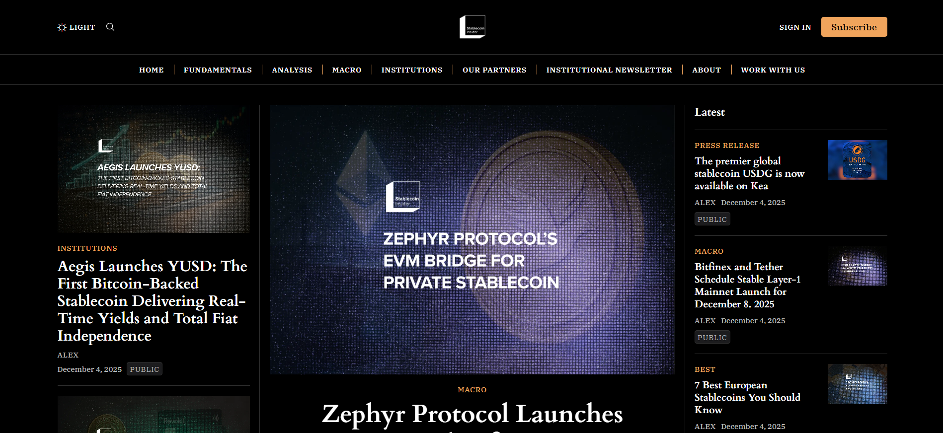 Latest Stablecoin News in 2025