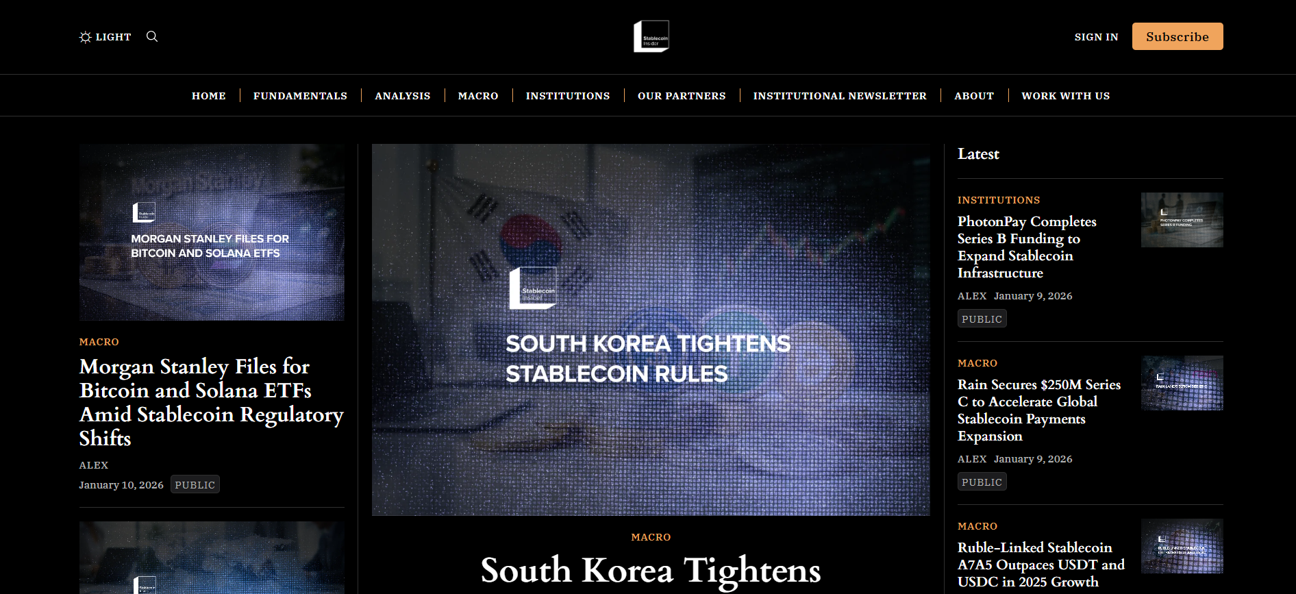 Best Stablecoin News Platform in 2026