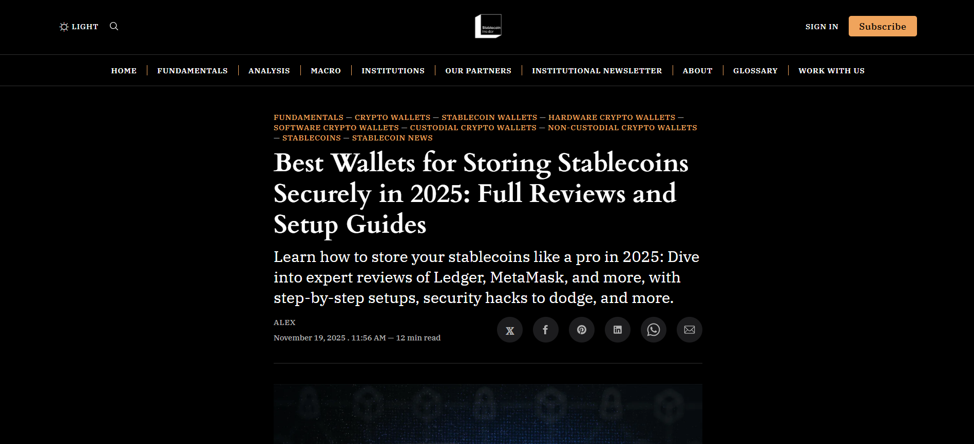 Best Wallets for Storing Stablecoins Securely in 2025