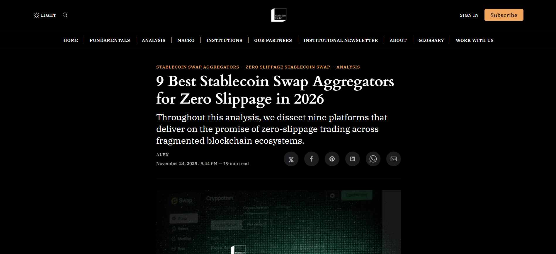 Best Stablecoin Swap Aggregators for Zero Slippage in 2026