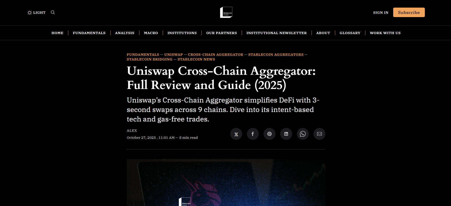 Uniswap Cross-Chain Aggregator: Full Review and Guide