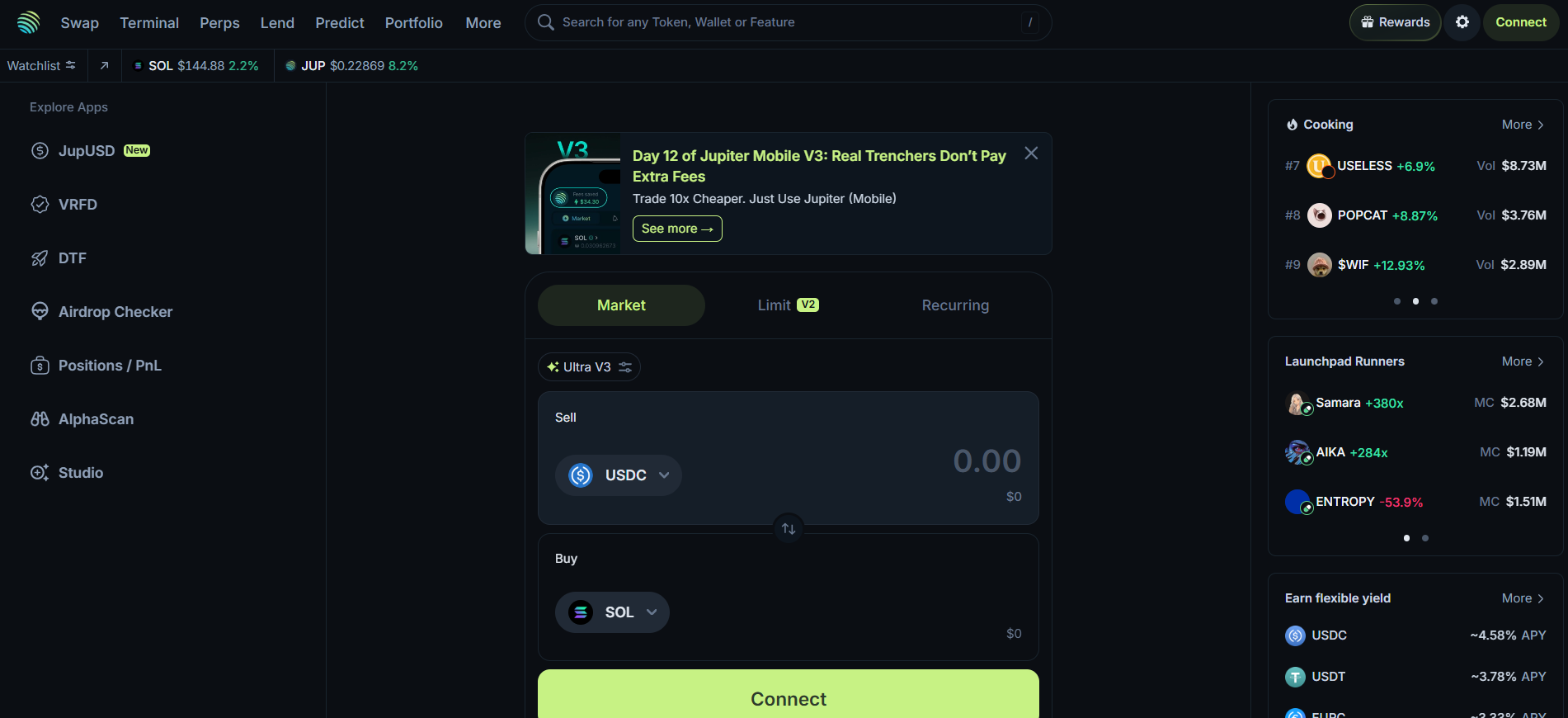 Jupiter Stablecoin Aggregator