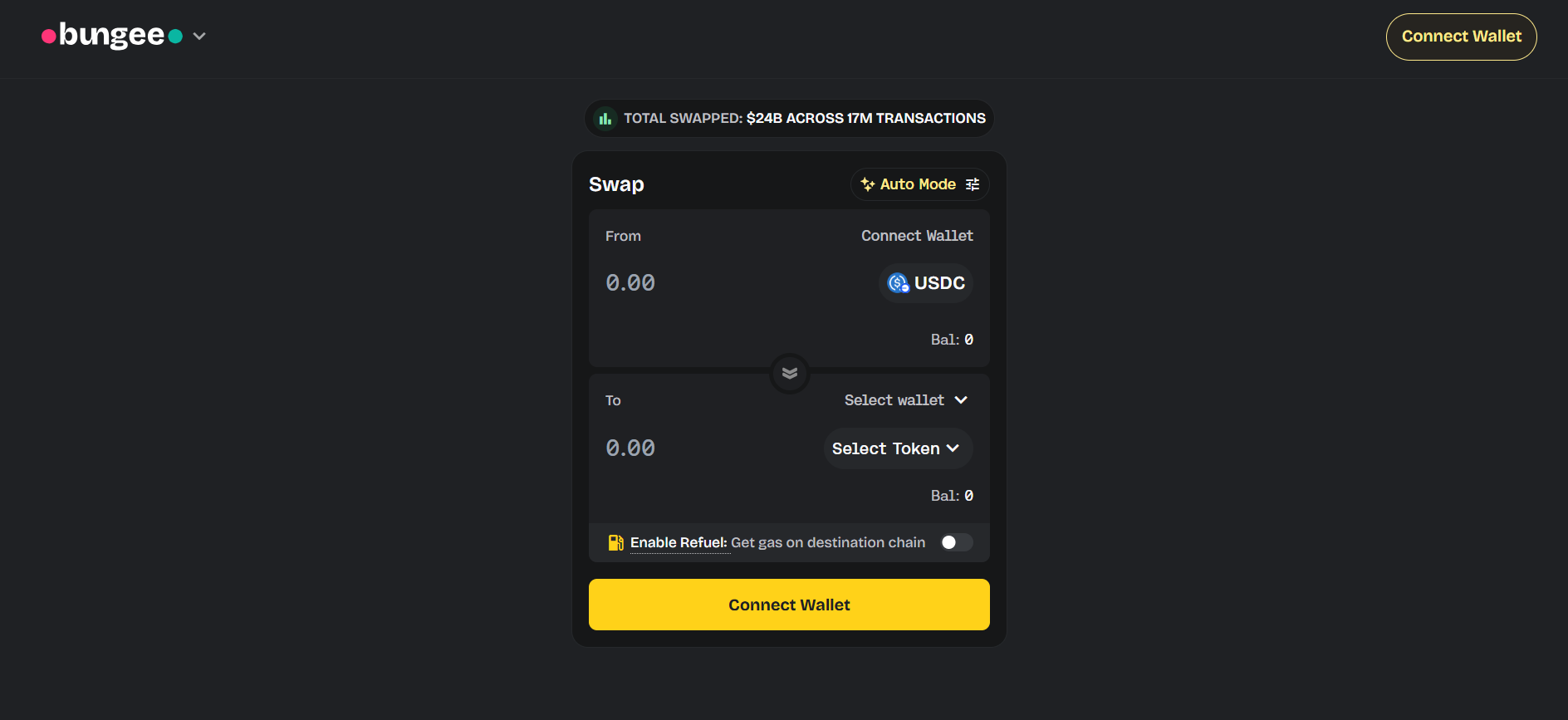 Bungee (Socket) Stablecoin Aggregator