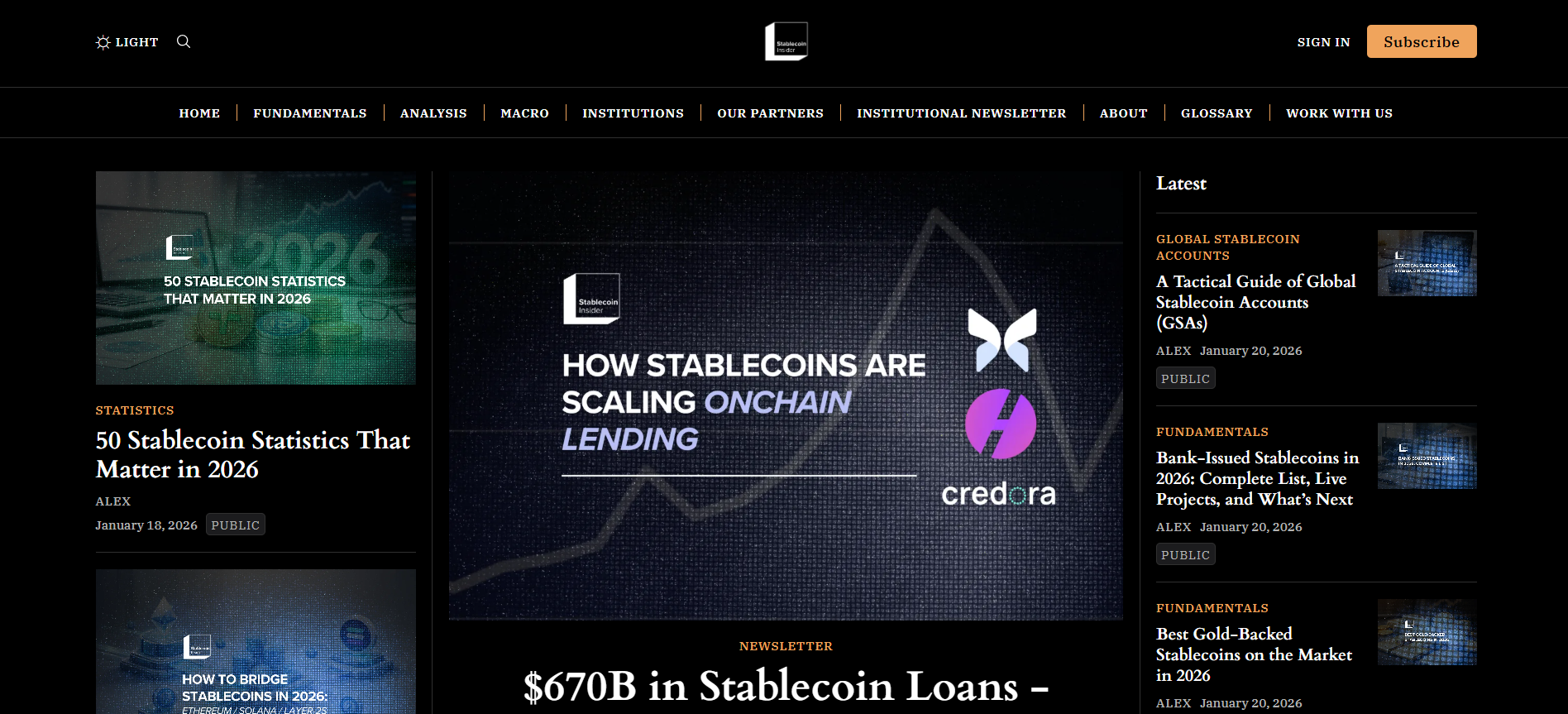 Best Stablecoin News Platform in 2026