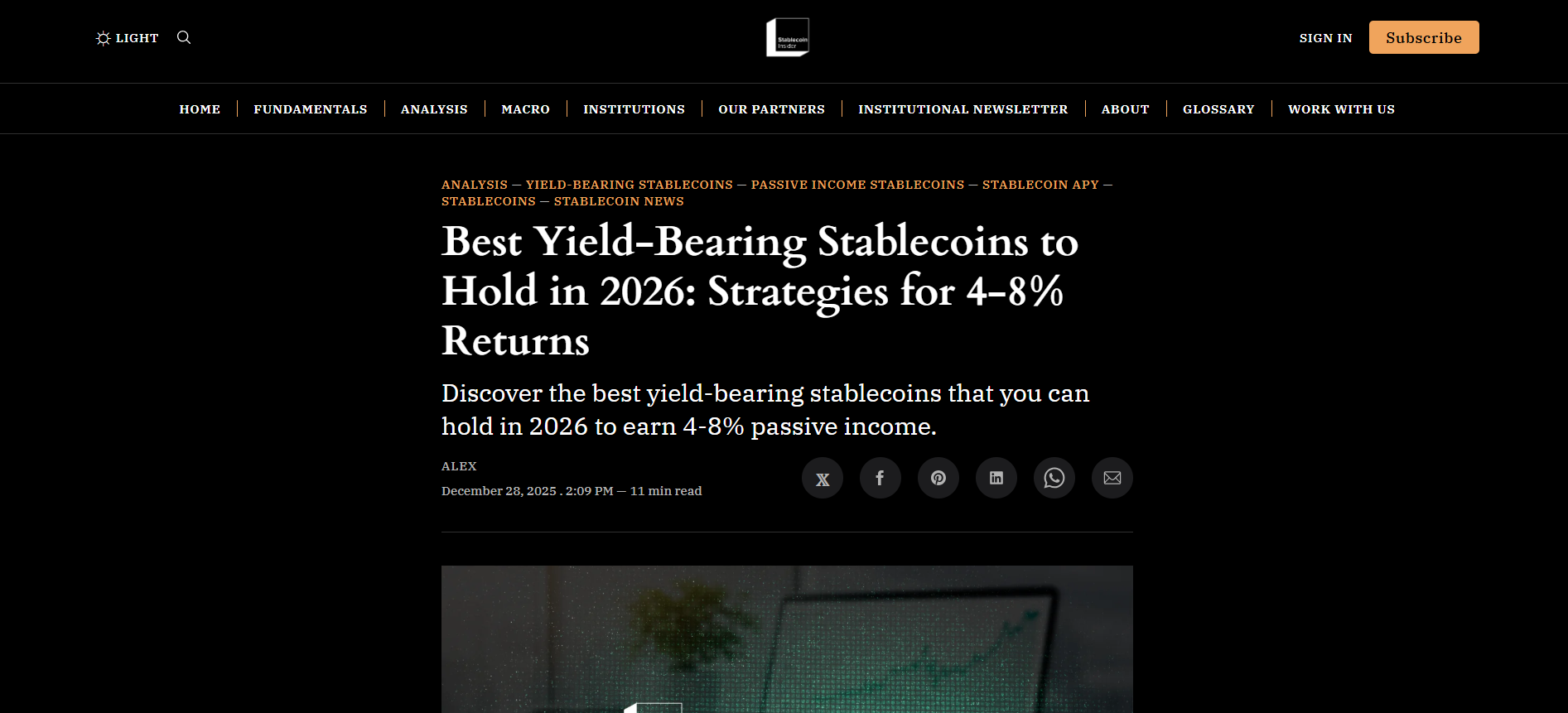 Best Yield-Bearing Stablecoins to Hold in 2026